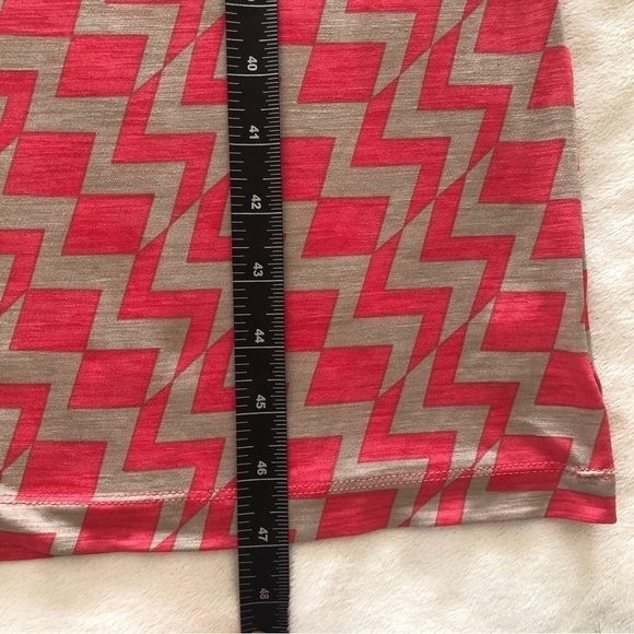 Trixxi. Strapless Maxi Dress. Pink and Tan. Small - Picture 7 of 9